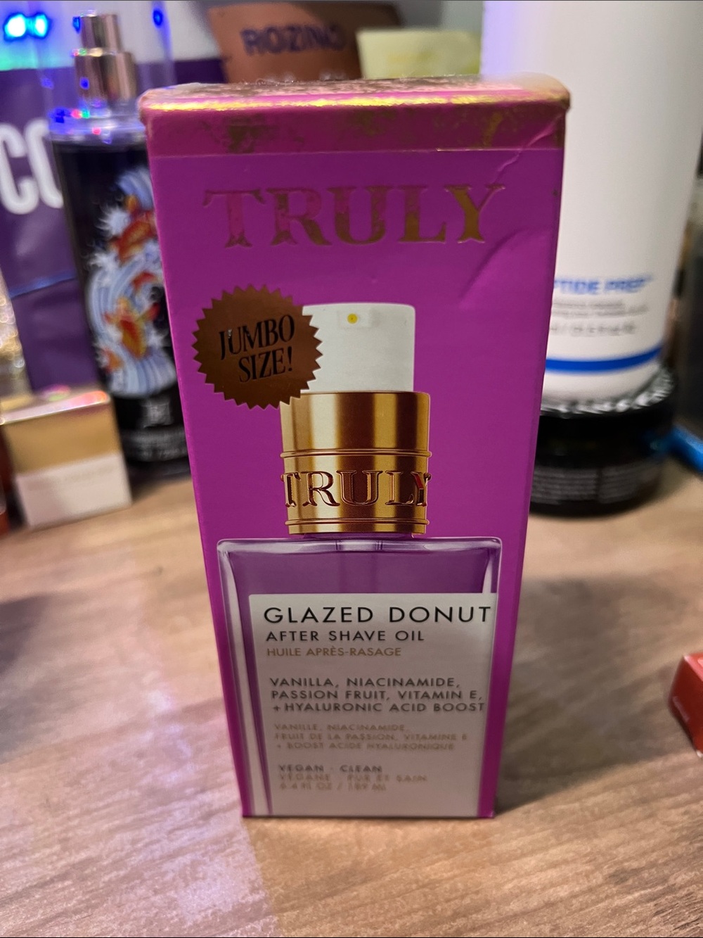 TRULY Glazed Donut After Shave Oil - Jumbo